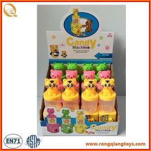 Kids Plastic Candy Jar Mini Candy Toys Vending Machine Bags Gumball Dispenser Display Box Bottle Other Plastic Products Plastic