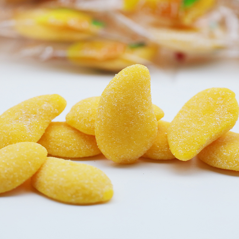 Mango sugar  Fruit flavored candy  bulk sweet gummies   bulk candy wholesale