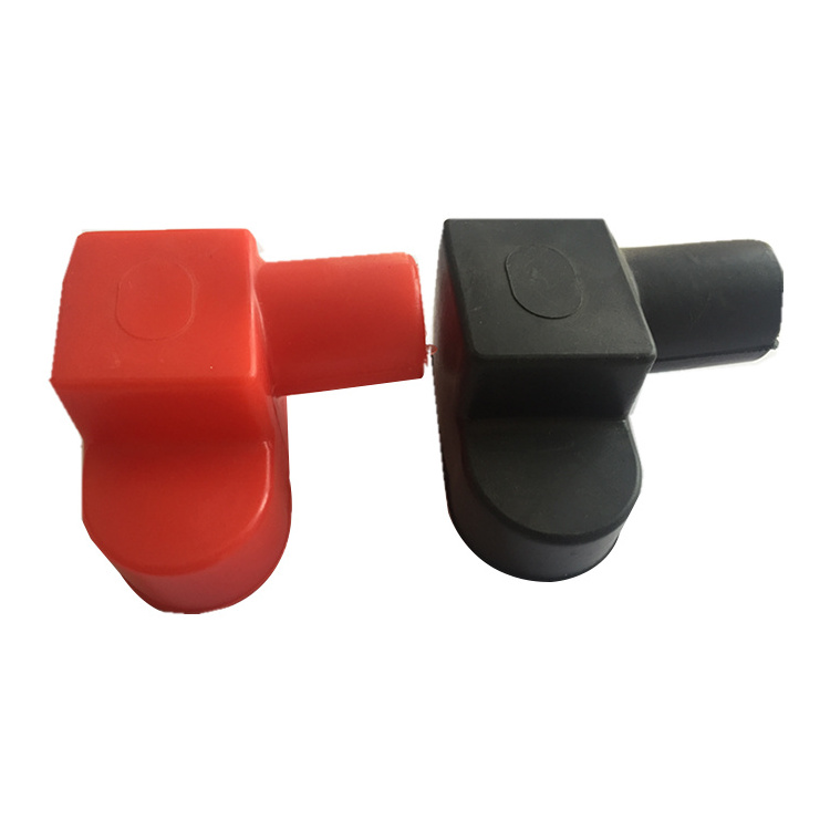 PVC wire terminal connectors Plastic cable terminal cover brass car battery terminal protector