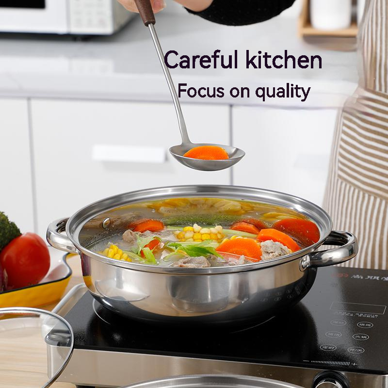 Wholesale Kitchenware Multi Function Stainless Steel Multi Layer Steamer Soup Pot for Home Gas Stove Induction Cooker