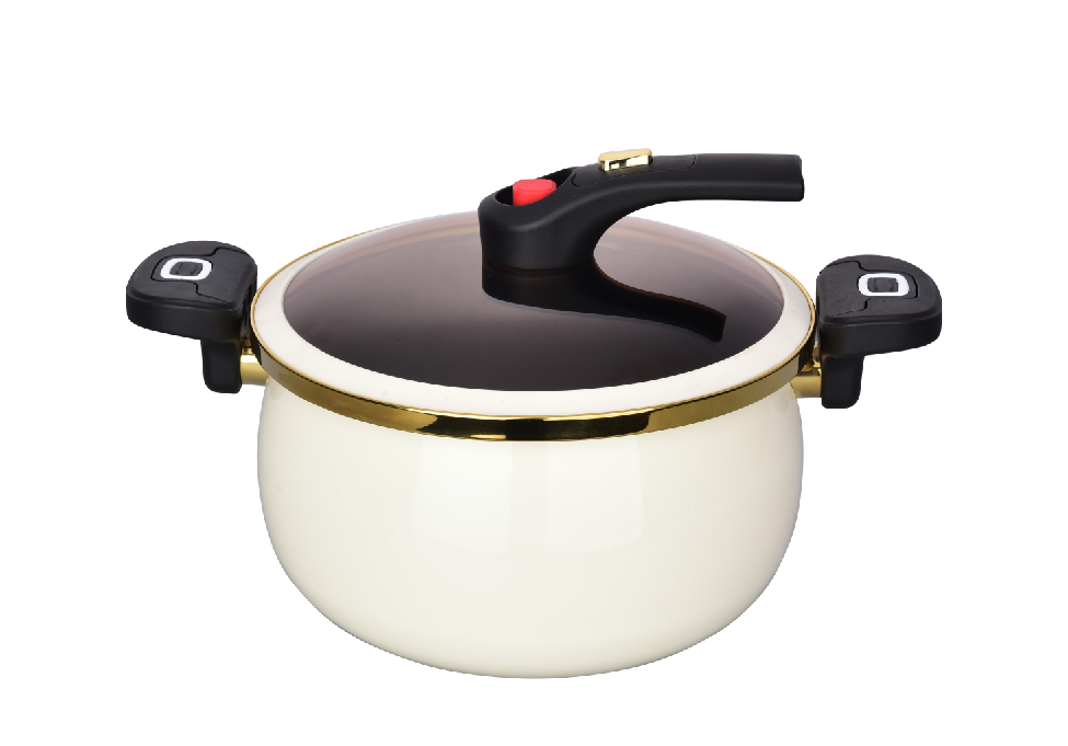 Hot Sale Large Capacity Cast Iron  Micro Pressure Cooker Multi-functional Stockpot Medical Stone Coated Non Stick Cookware Set