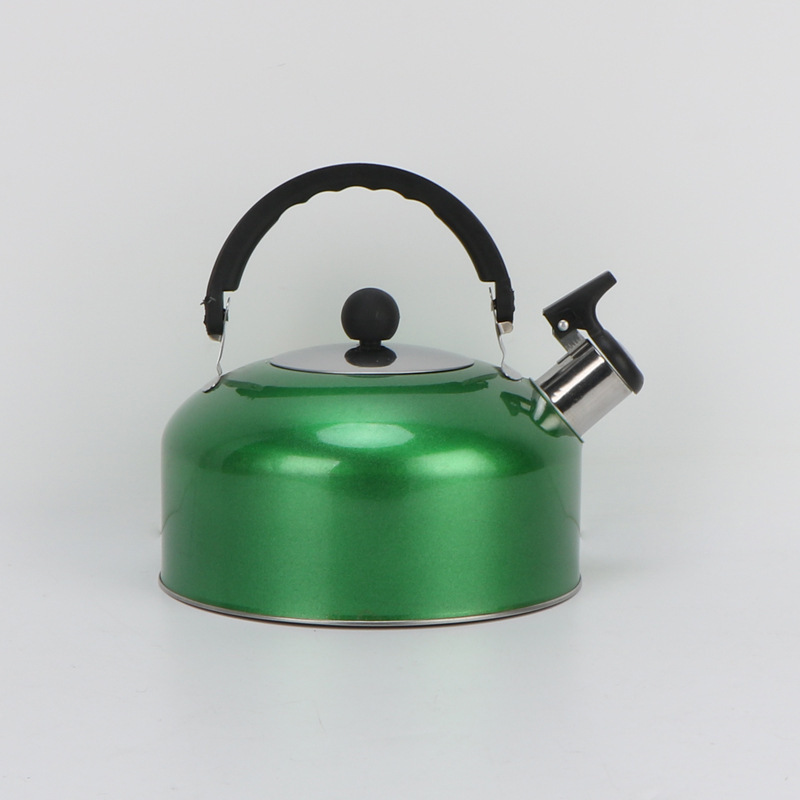 Promotion colorful Water Kettle metal Teapots Stainless Steel Whistling Kettle