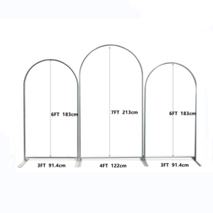 3 Pcs/Set Outdoor Wedding Arch Props Wrought Iron Geometric Irregular Flower Stand Party Birthday Backdrop Balloon Decor Shelf