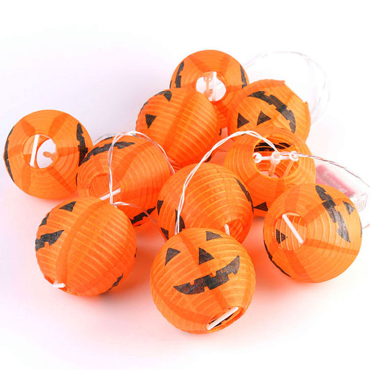 diwali decoration Halloween LED Pumpkin Lantern String Lights Indoor Outdoor Party Festival Decor Lantern Halloween Decorations