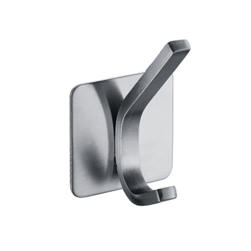 Stainless steel 304 adhesive wall hand towel hook for bathroom