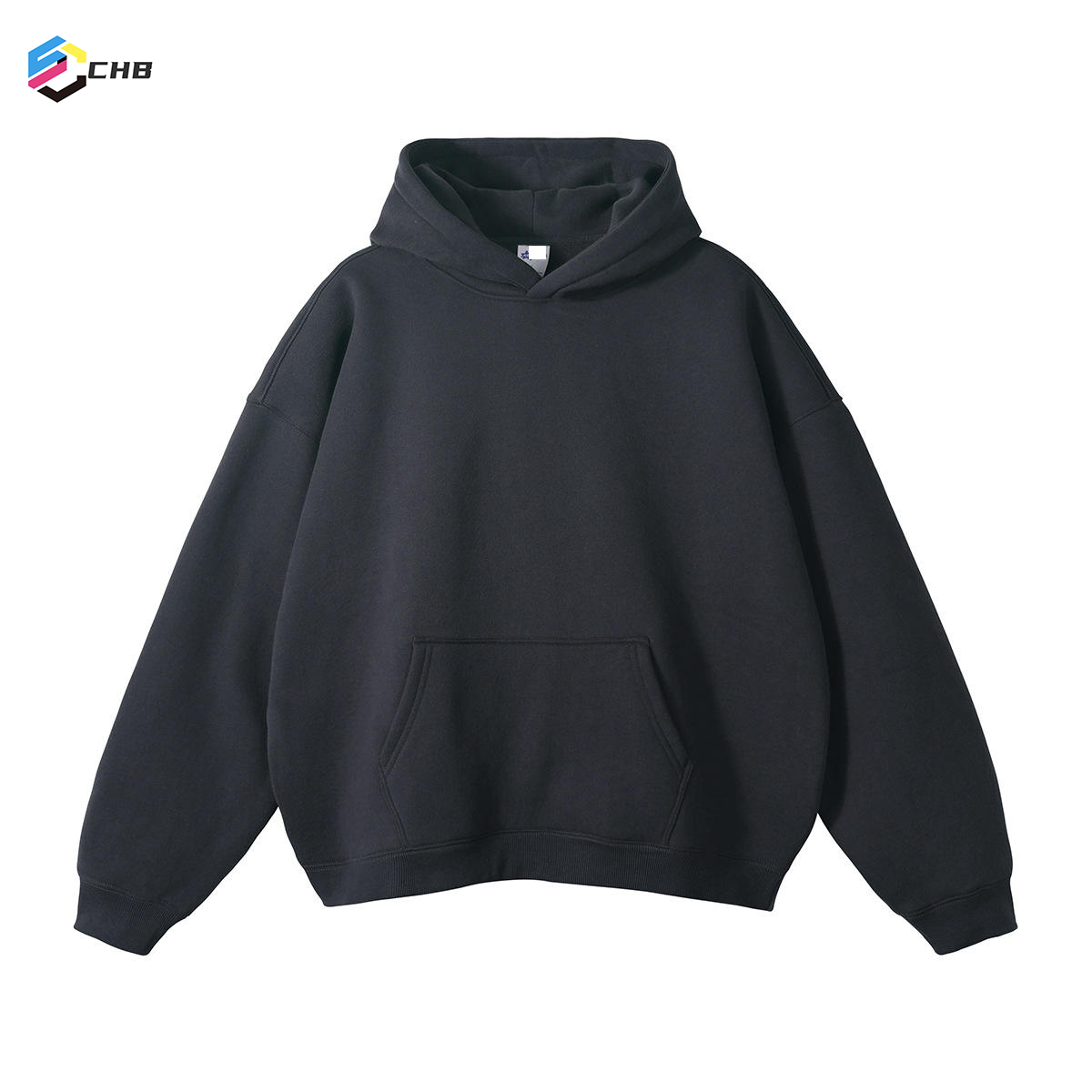 Custom 500 Gsm 400gsm 350gsm Fabric Mens Hoodies  Cotton Blank Casual Oversized Hoodie Printing Embossing Logo For Unisex