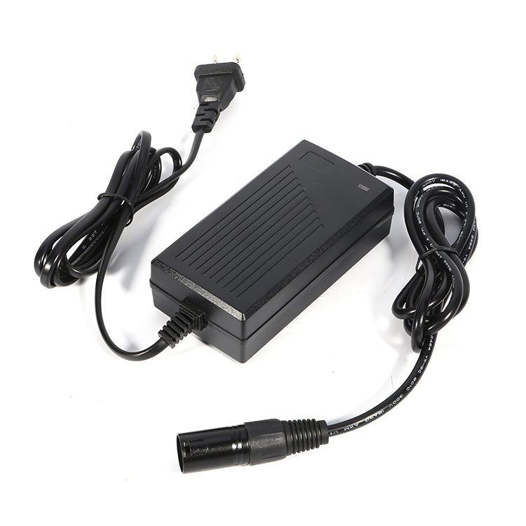 TengShun 90W 12cell 36v 38.4v 43.2v 2a dc universal lifepo4 electric scooter bike battery charger 43.2v