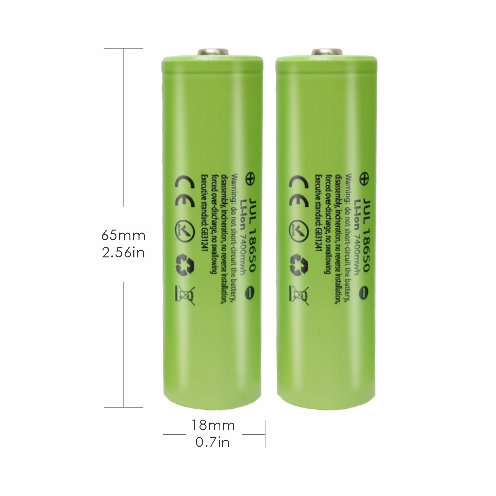 Wholesale bulk rechargeable lithium cells 3.7v 1200mah 2000mah 2600mah Enough Capacity cylindrical li ion 18650 battery