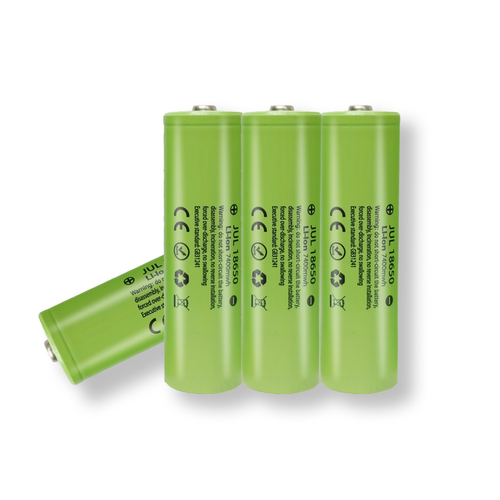 Wholesale bulk rechargeable lithium cells 3.7v 1200mah 2000mah 2600mah Enough Capacity cylindrical li ion 18650 battery