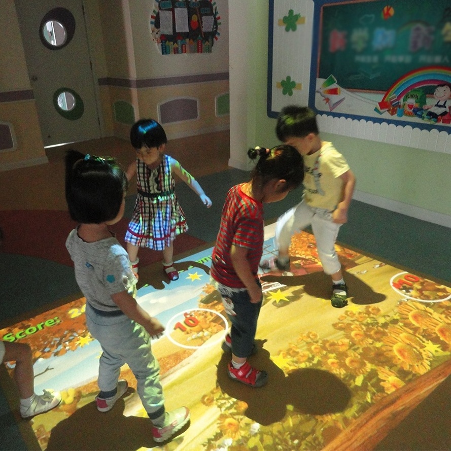 Promotion-- Interactive Floor System - LOW PRICE projectors 3D games interactive floor support windows XP/7/8/10