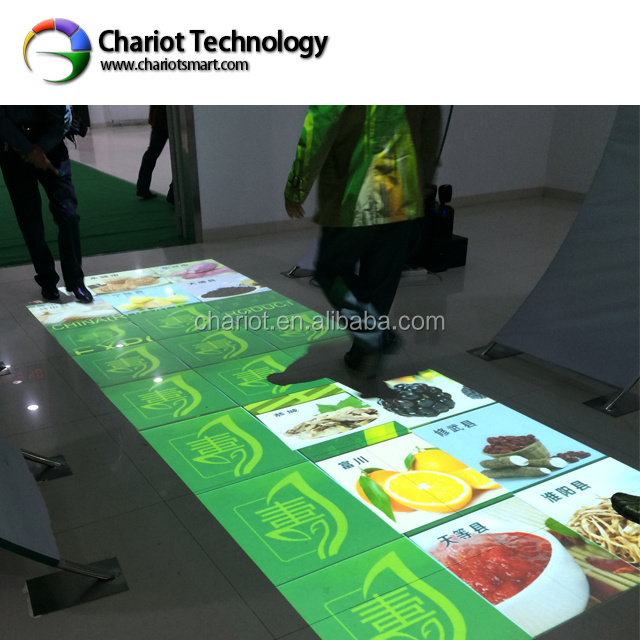 Fast shipping and cheap price! CHARIOT amusement park interactive projector, interactive floor/ wall projector games