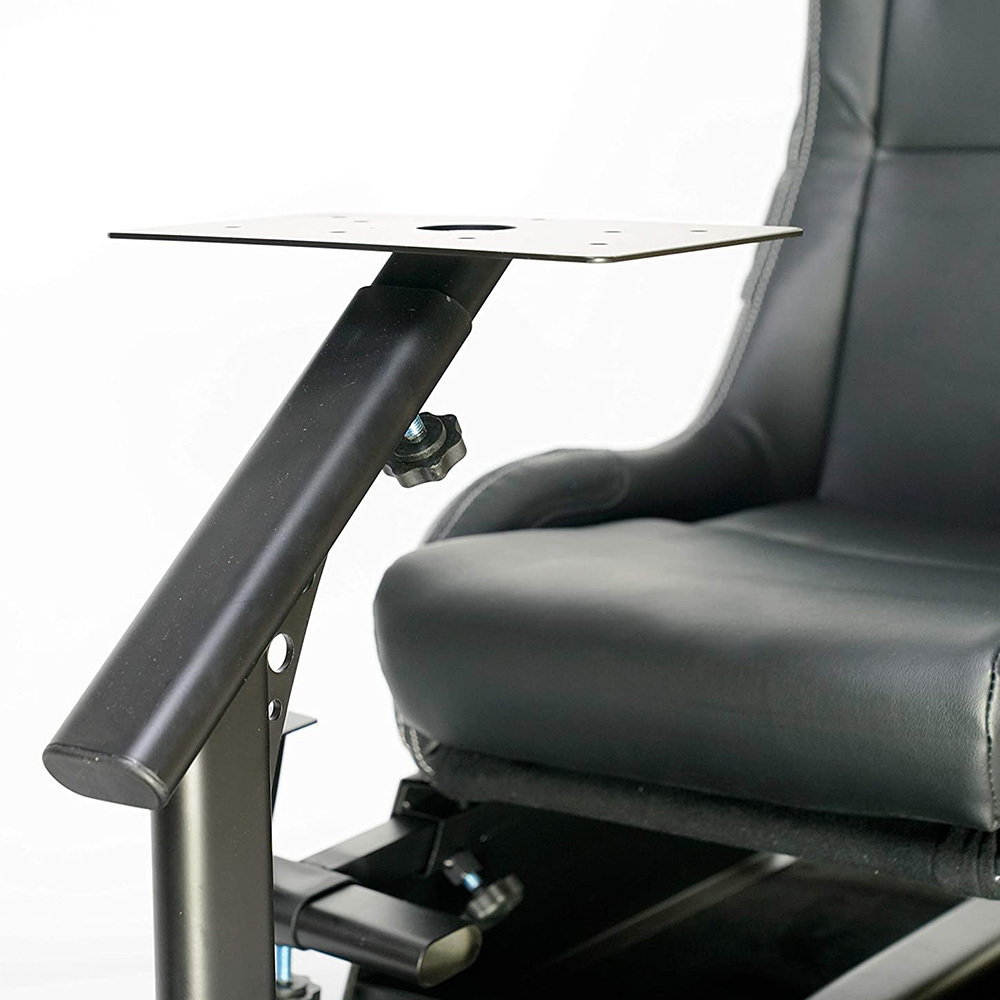 New Style Racing Simulator Cockpit Gaming Chair with Footrest Compatible with All Consoles for Enhanced Gaming Experience