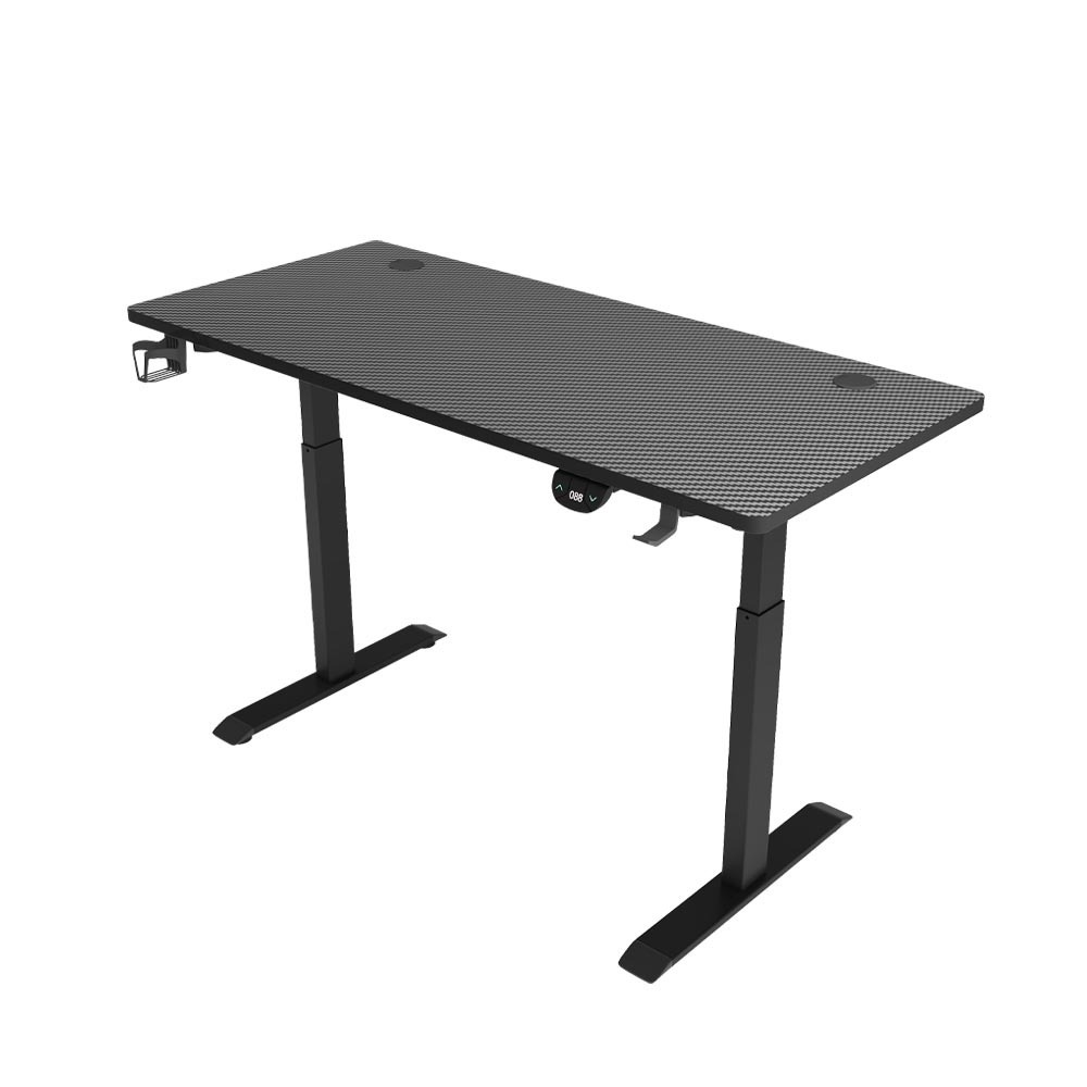 Non-slip Texture Design Sit And Stand Up Office Desk Electric Lift Desk Motor Electric Lift Standing Desk Computer Table