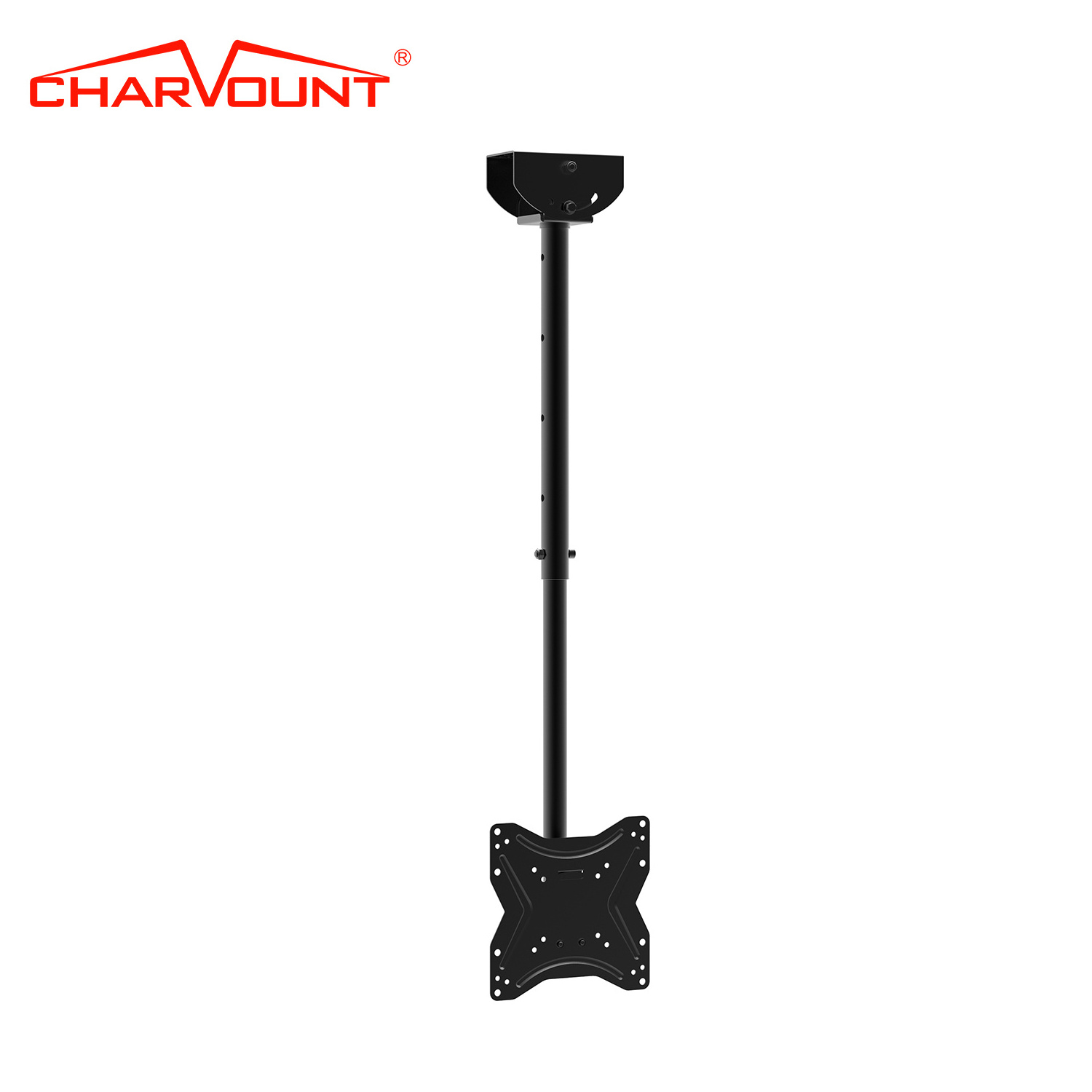 Charmount Full Motion LCD 360 Degree Swivel Ceiling Tv Bracket Tv Ceiling Mount Drop Down TV Lift