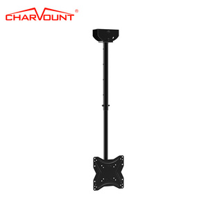 Charmount Full Motion LCD 360 Degree Swivel Ceiling Tv Bracket Tv Ceiling Mount Drop Down TV Lift