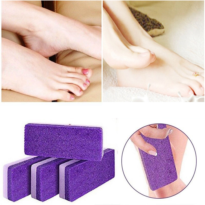 Reusable Foot Pumice Sponge Stone Callus Exfoliate Hard Skin Remove Pedicure Scrubber Foot Care Tool Scrub Manicure Tools