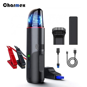 3 In 1 Ultra Safe Applicable 12V Engines 6.0L Gas 4L Diesel Jump Starter Power Bank Wireless Mini Car Vacuum Cleaner