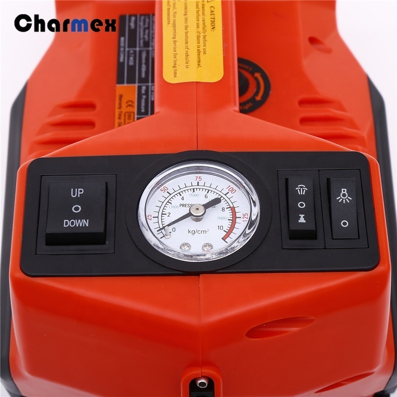 Charmex 3 In 1 Car Jacks Tool Kit 5 Tons Car Service Jack Electric Air Pump And Jack For Car Tires