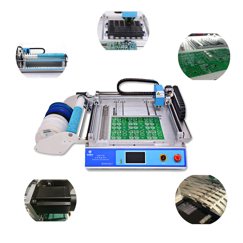 Electronic Products Machinery With 29 feeders and Cheapest Price SMT pick and place machine smd led machine small automatic led