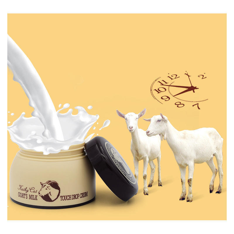 Hot Sale Wholesale Goat Milk Cream Smooth Skin Nourishment Moisturizing Facial Repair Anti Acne Korean Facial Cream