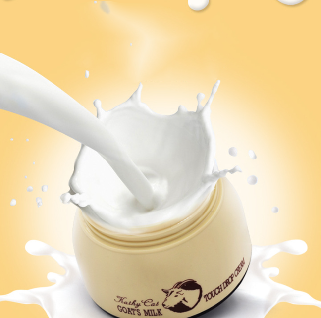 Hot Sale Wholesale Goat Milk Cream Smooth Skin Nourishment Moisturizing Facial Repair Anti Acne Korean Facial Cream