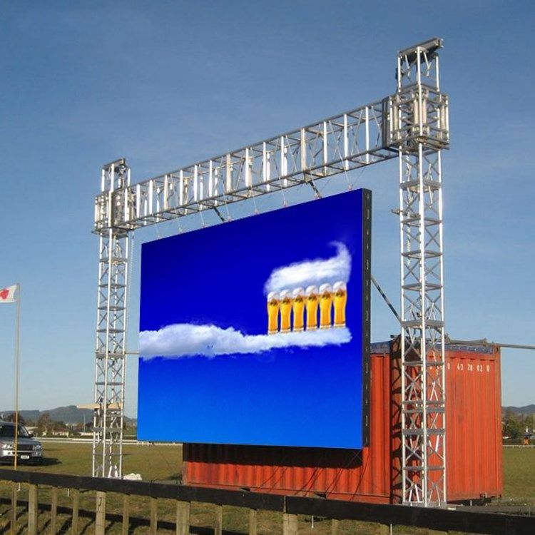 Wholesale Best Seller p391 500x1000mm stacking systems 4k panel digital outdoor advertising screen