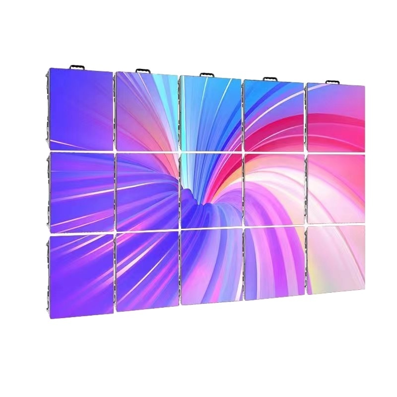 Professional OEM electronic signs price 3d module advertising 500x1000mm video wall panels outdoor led display flexible