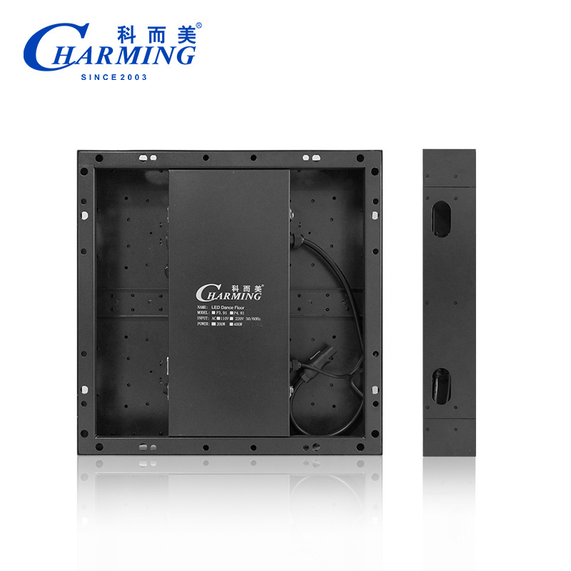 P3.91 LED video floor tiles High-definition video floor tiles Rapid housing maintenance and waterproof design  LED video screen