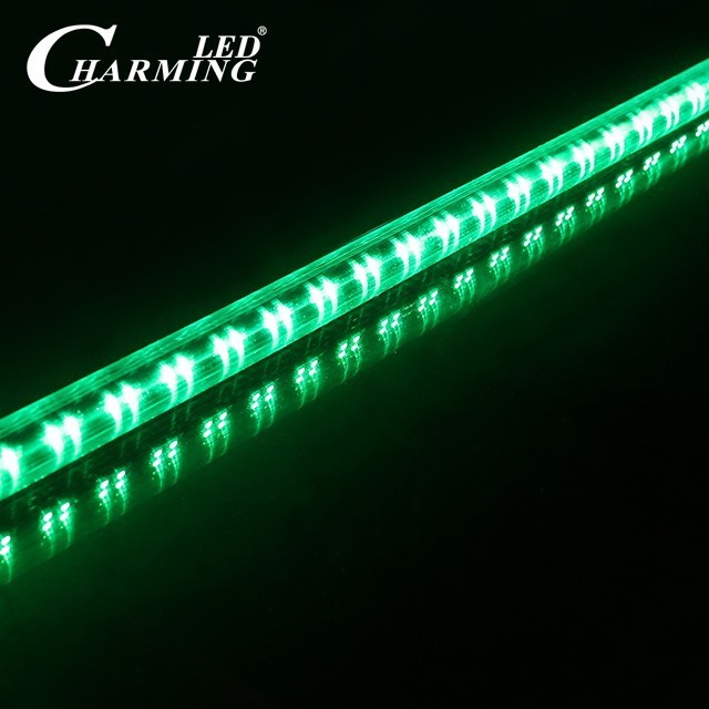 hotel /party /night club disco 3d led tube light led meteor tube light led falling star light