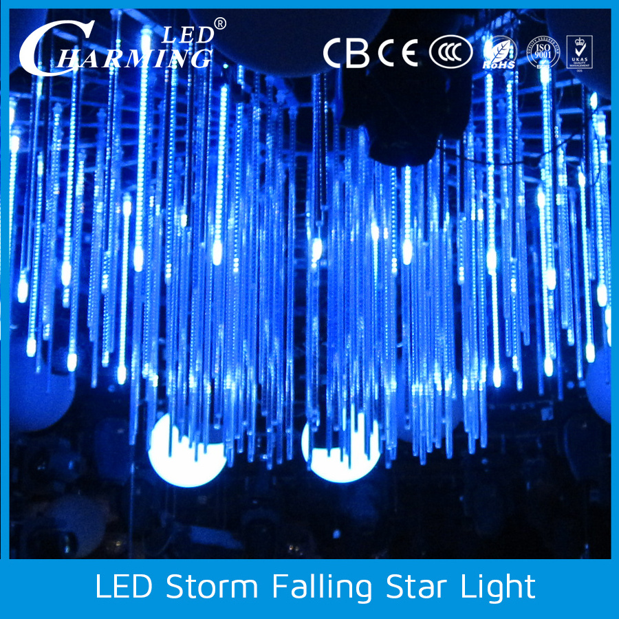 DMX LED Storm Falling Star 3D Vertical Tube for Disco Ceiling Lighting