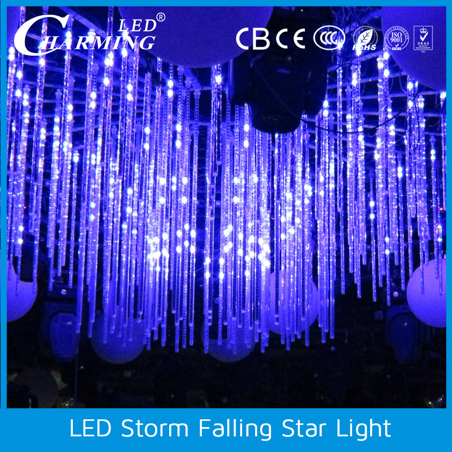 DMX LED Storm Falling Star 3D Vertical Tube for Disco Ceiling Lighting