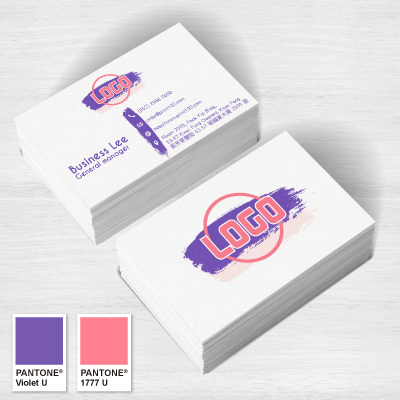 Spot Color Cotton Paper Card Custom Letterpress Printing Business Cards UV Business Card with Logo