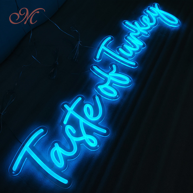 Custom Neon Sign Letters Outdoor Indorr Waterproof Led Neon Light Sign For Decor