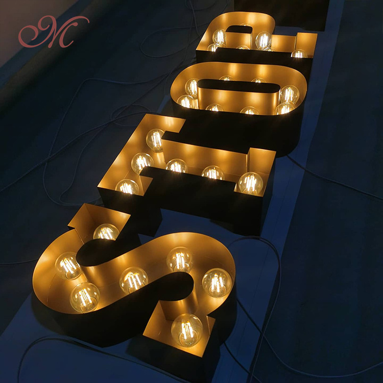 4ft Marquee Letters Wholesale Wedding Decor Lights Marquee Led Big Numbers Giant Light Up Sign