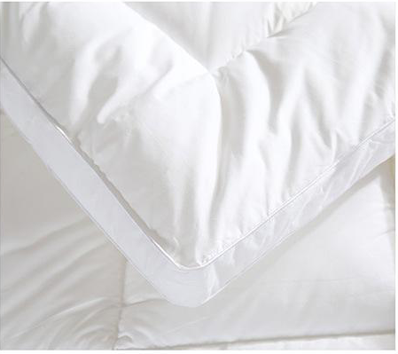 Goose Feather Down Filled Thick Cotton Cover Firm Wholesale Pad 4 Inch Quilted Mattress Topper