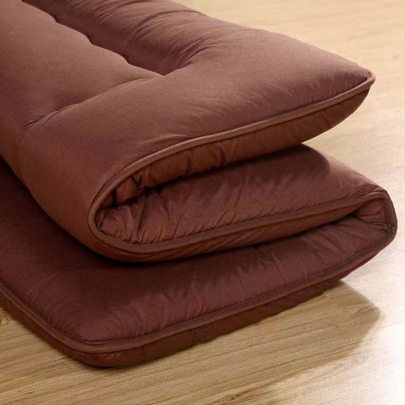 Mattress Topper Wholesale Quality Polyester Fiber Filled Customized Home Furniture Inner Box Foam Modern 100% Cotton Solid Color