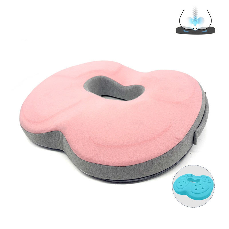 Factory Supply Memory Foam Seat Cushion Slow Rebound Pillow Cushion for Office Chair Functional Chair Cushion