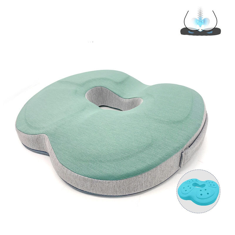 Factory Supply Memory Foam Seat Cushion Slow Rebound Pillow Cushion for Office Chair Functional Chair Cushion