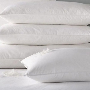 High pure white sticky Goose down pillow with cotton cover filling feather pillow core cushion insert of home