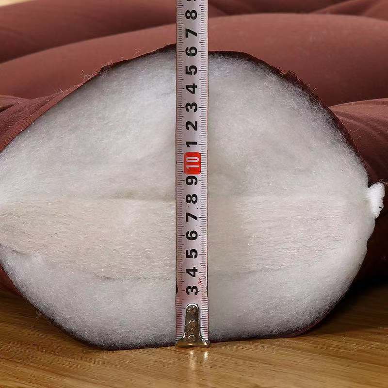 Mattress Topper Wholesale Quality Polyester Fiber Filled Customized Home Furniture Inner Box Foam Modern 100% Cotton Solid Color