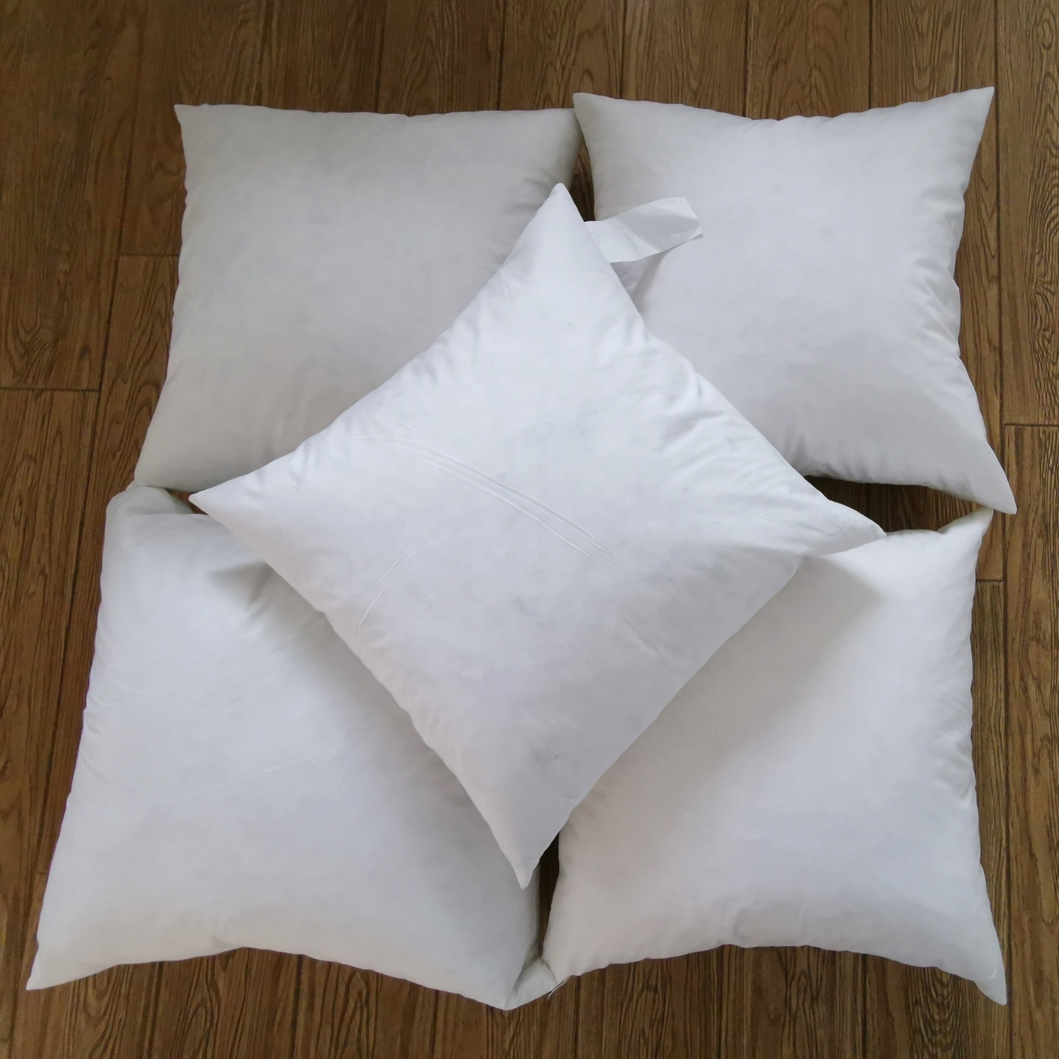 Luxury High Quality Throw Pillow Insert Square Form Sham Stuffer Down Feather Pillow 20 x 20 down pillow inserts home textile