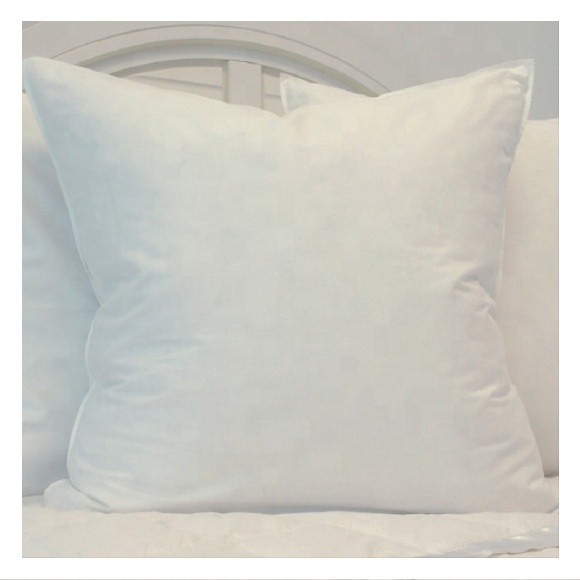 Hotel Home Hospital White Soft Duck Goose Feather Down throw Pillow cushion Inner Core insert filling with OEKO-TEX