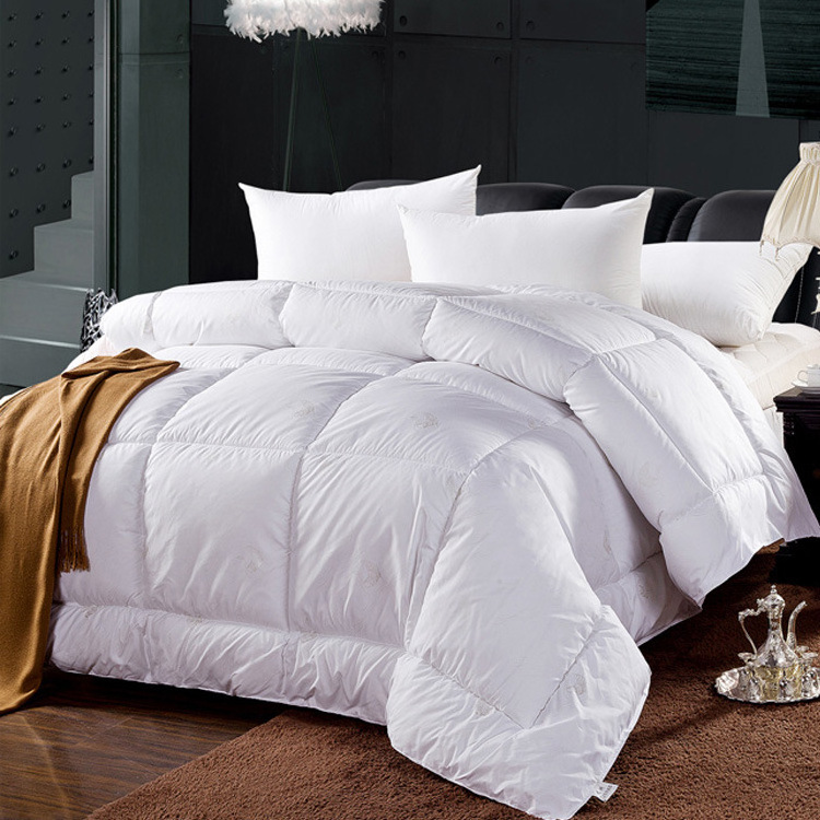 Wholesale quilt duvet New Design Custom Quilted Polyester Fabric Cotton Quilt 5 star hotel comforter