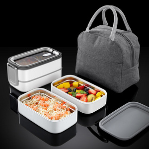 Airtight Modern Portable Eco Friendly Compartment Korean Insulated Custom School Metal Stainless Steel Kids Lunch Box