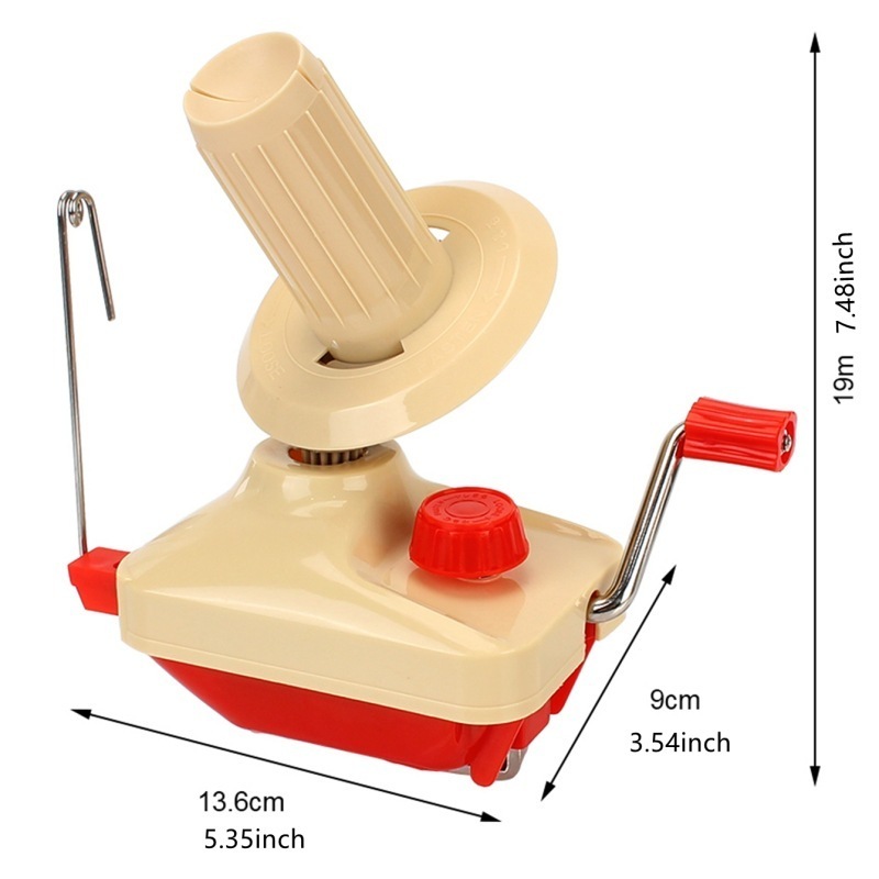 Handheld Knitting Machine Yarn Winder Fiber String Line Ball Winding Manual Wool Winder Sewing Accessories