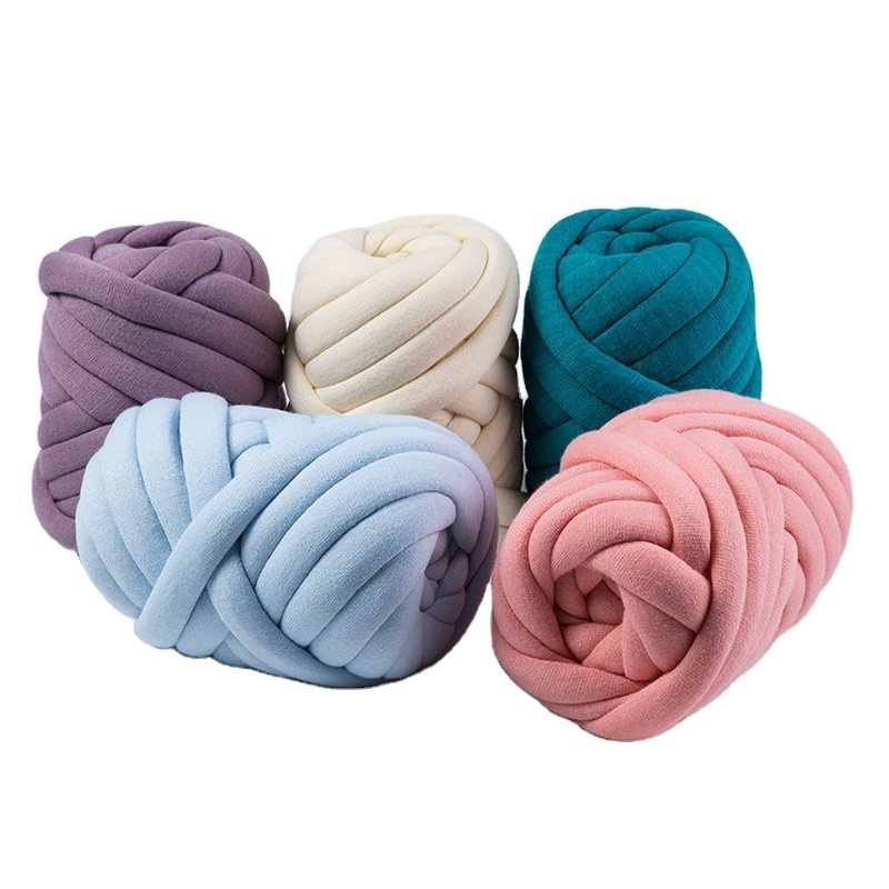 Cheap Price Hollow Giant Tubular Tube Chunky Jumbo Yarn for Blanket