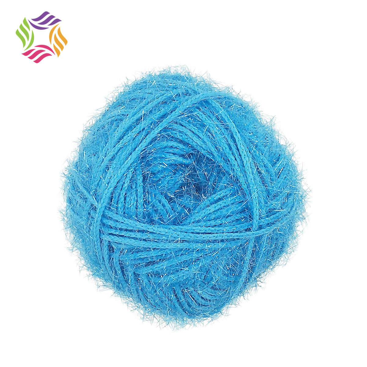 Charmkey Polyester Acrylic Kitchen Cleaning Dish Scrub Sponge Korean Yarn Crochet Scrubby Net Crochet Scrubby Dishcloth