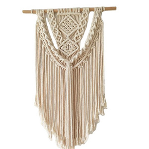 popular Hot Sale Macrame Wall Hanging Small Art Woven Wall Decor Boho Chic Home Decoration,TOYS0043