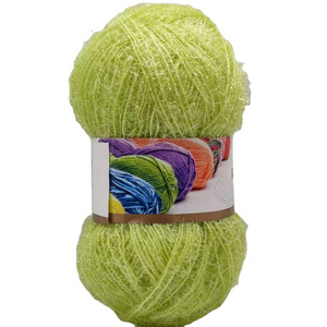 Charmkey 23 Colors Kitchen Cleaning Polyester Yarn Scrub Sponge Dishcloth Fancy Hand Knitting Yarn