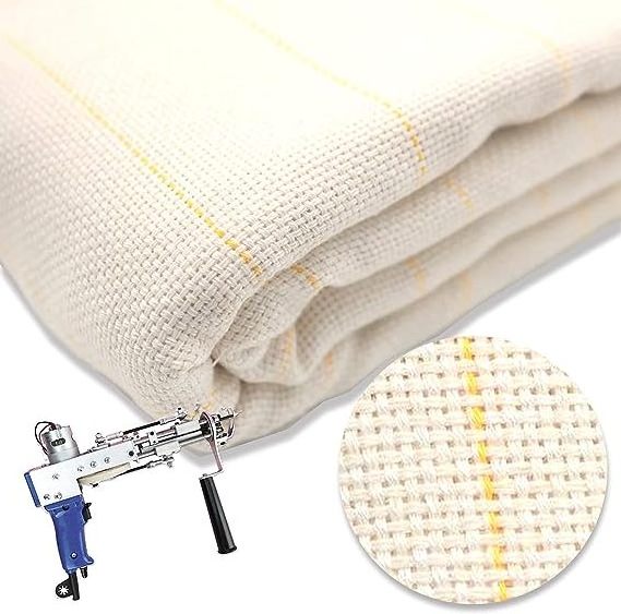 Charmkey Upgraded Primary Monk Cloth for Tufting Gun Rug Tufting Fabric Carpet Tufting Cloth